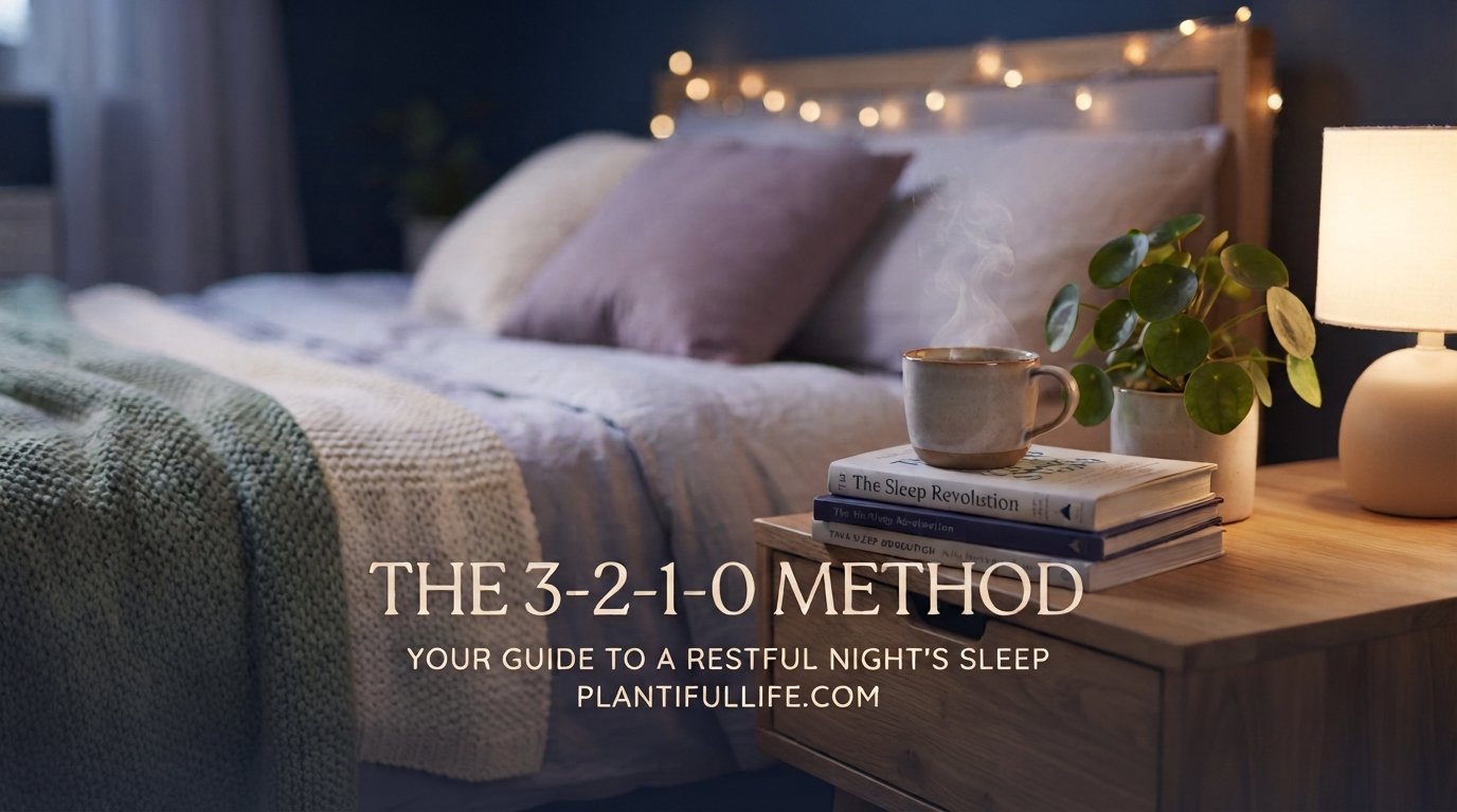 Finally Sleep Better With The 3-2-1-0 Method